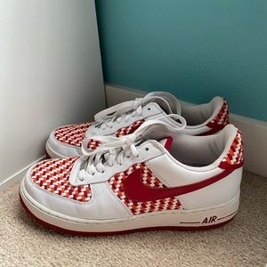 Nike Air Force 1 Low Woven Varsity Red